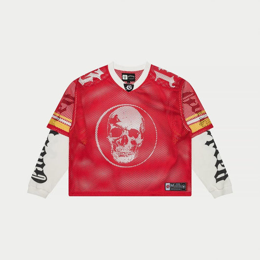 GODSPEED TD Layered Jersey (Red/Yellow)