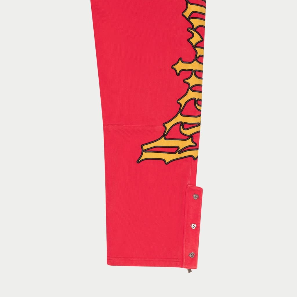 GOD SPEED 'OG Logo Sweatsuit' (Red/Yellow)