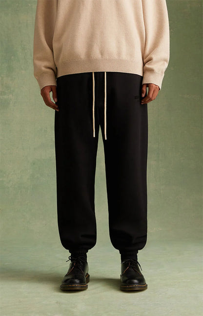 FEAR OF GOD ESSENTIAL SWEATPANTS 'JET BLACK 2.0'