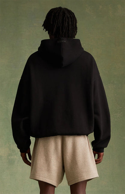 FEAR OF GOD ESSENTIALS HOODIE 'JET BLACK 2.0'