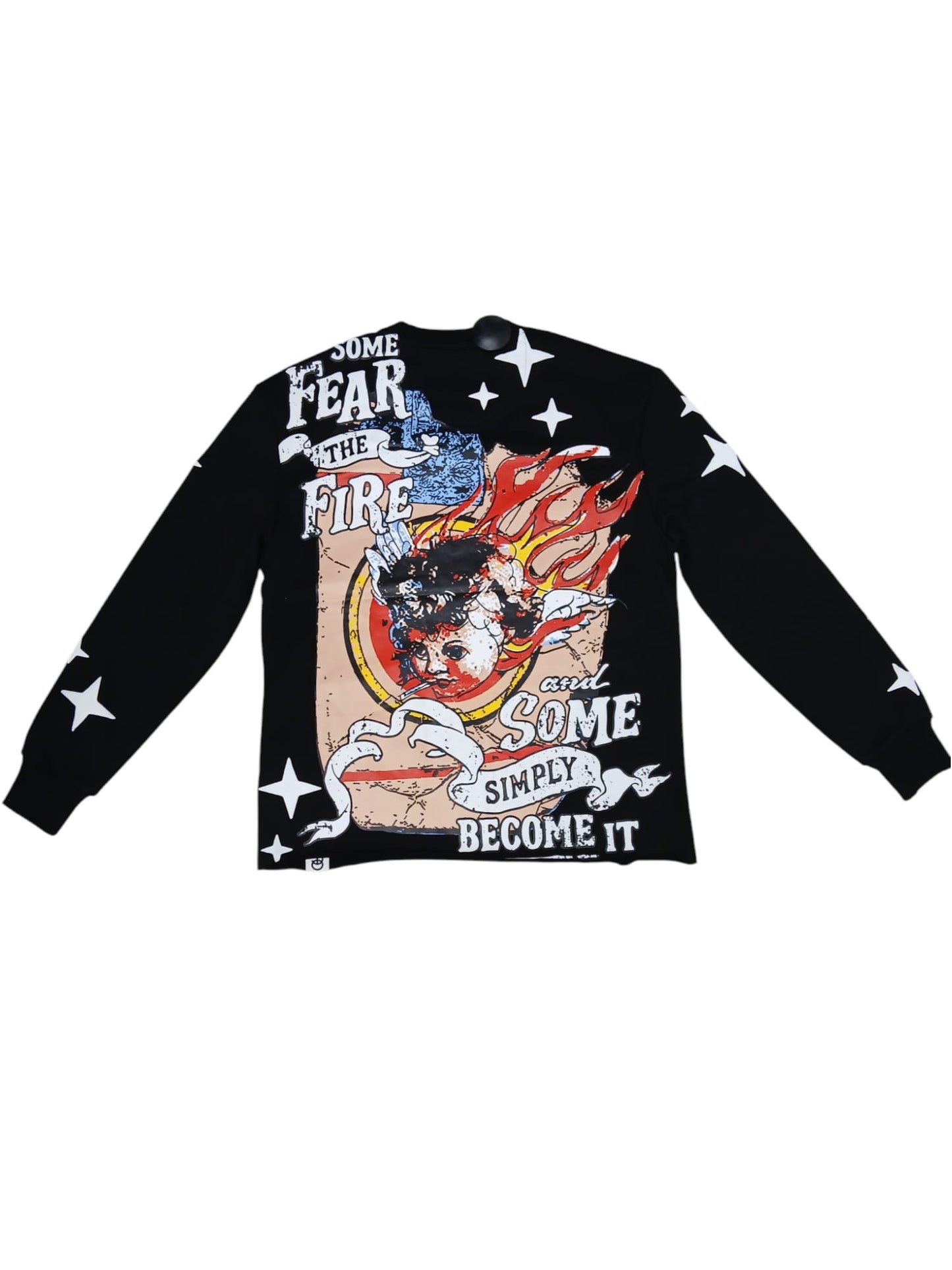 FROST HEAVEN SENT CREWNECK F4330 (BLACK)