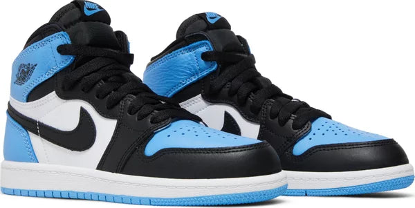 Air Jordan 1 Retro High OG PS 'UNC Toe' PRE-SCHOOL