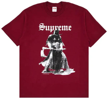 SUPREME FRANK FRAZETTA DESTRUCTION TEE CARDINAL