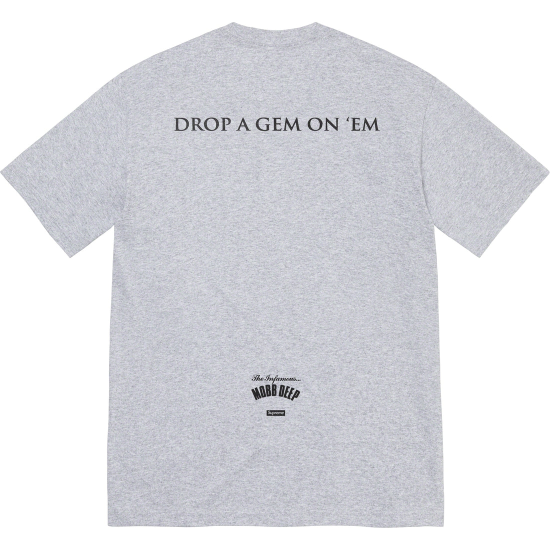 Supreme Mobb Deep Dragon Tee 'Heather Grey'