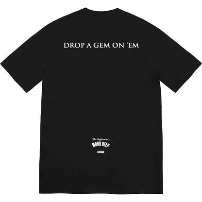 Supreme Mobb Deep Dragon Tee 'BLACK'