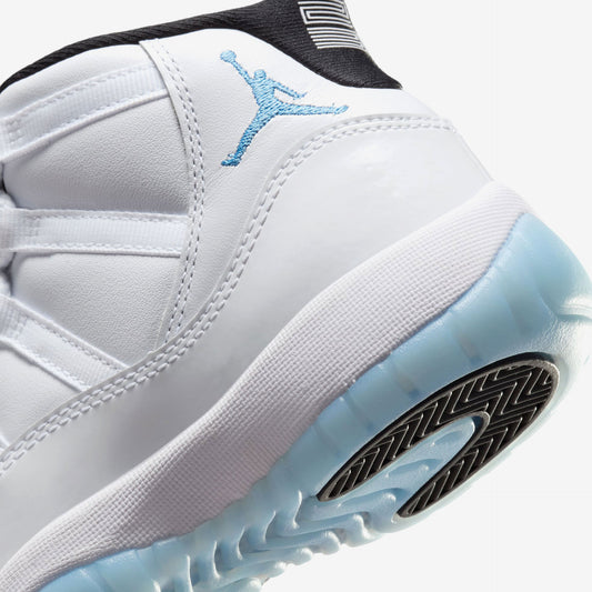 Air Jordan 11 Retro GS 'Columbia / Legend Blue'  378038-104