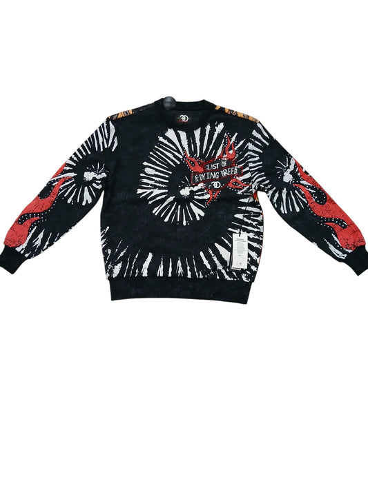 FROST DYING BREED CREWNECK F4360 (BLACK)