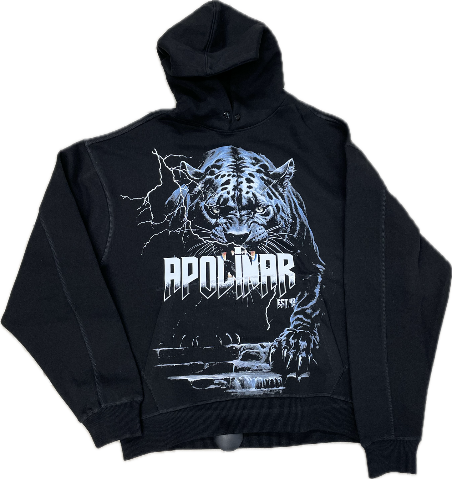 APOLINAR PANTHER HOODIE -PLR-305 'BLACK'