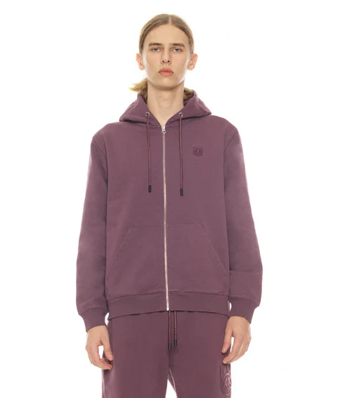 CULT ZIP HOODY  (622BC-ZH16B) GRAPE COMPOTE