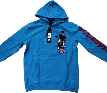 HUDSON DUCK MONEY HOODY 435 'BLUE'