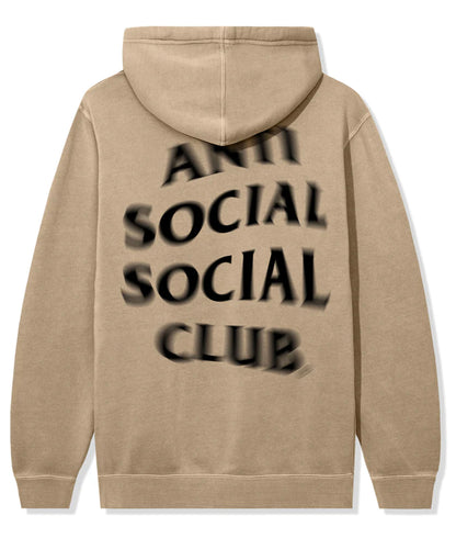 Anti Social Social Club No Self Control Pullover Hoodie-Sand