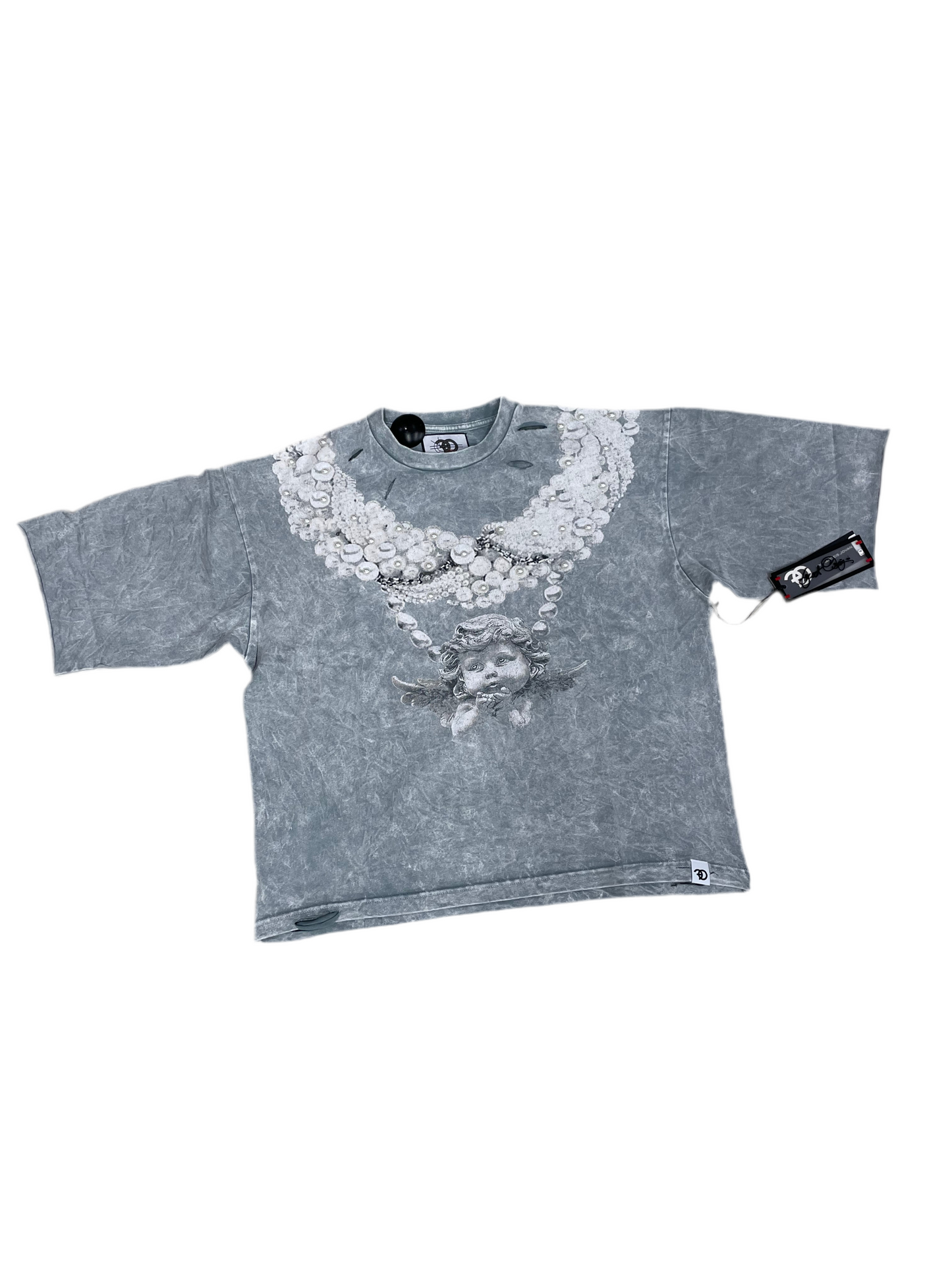 FROST LA PERLA VINTAGE TEE - GREY