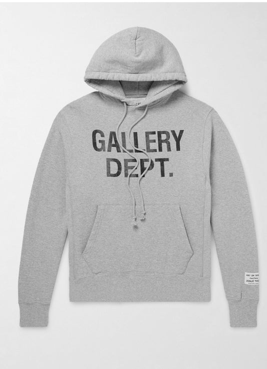 GALLERY DEPT. Logo-Print Cotton-Jersey Hoodie