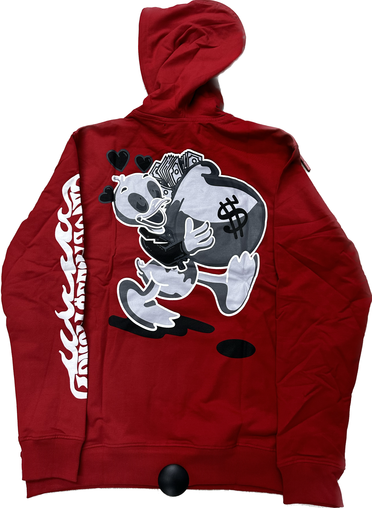 HUDSON DUCK MONEY HOODY 435 'RED'