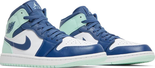 Air Jordan 1 Mid 'Blue Mint' 554724-413