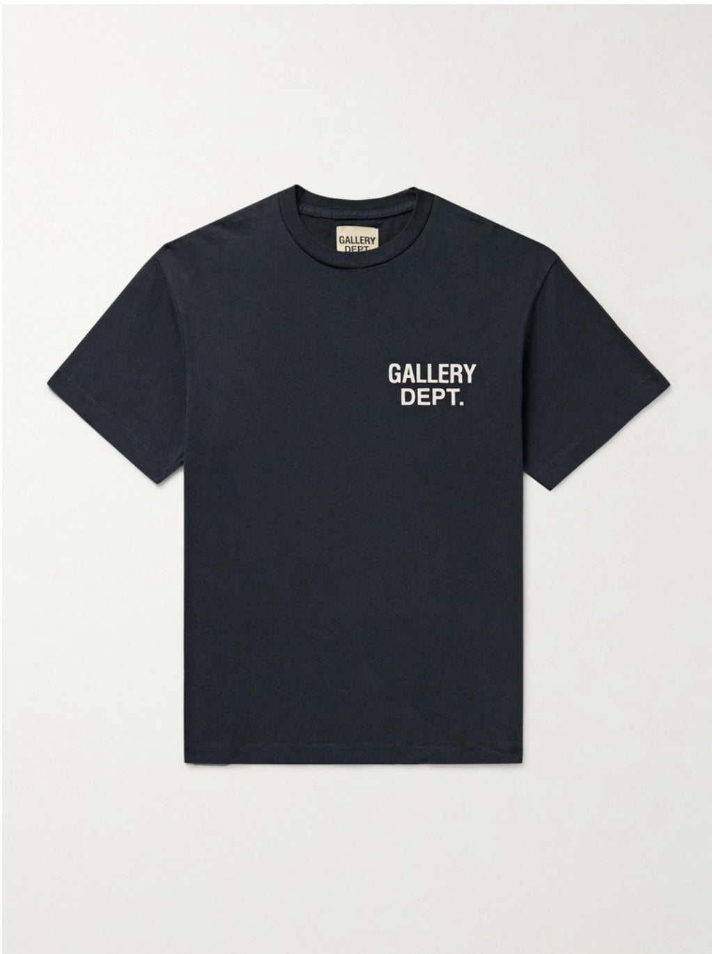 GALLERY DEPT. Logo-Print Cotton-Jersey T-Shirt-BLACK