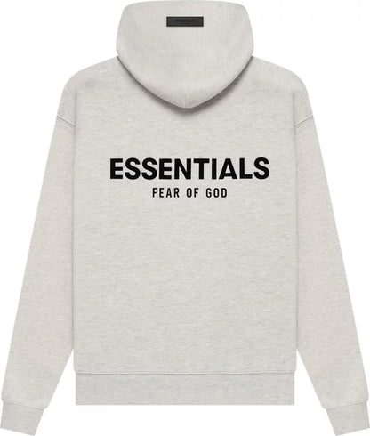 FEAR OF GOD ESSENTIALS HOODIE 'LIGHT OATMEAL'