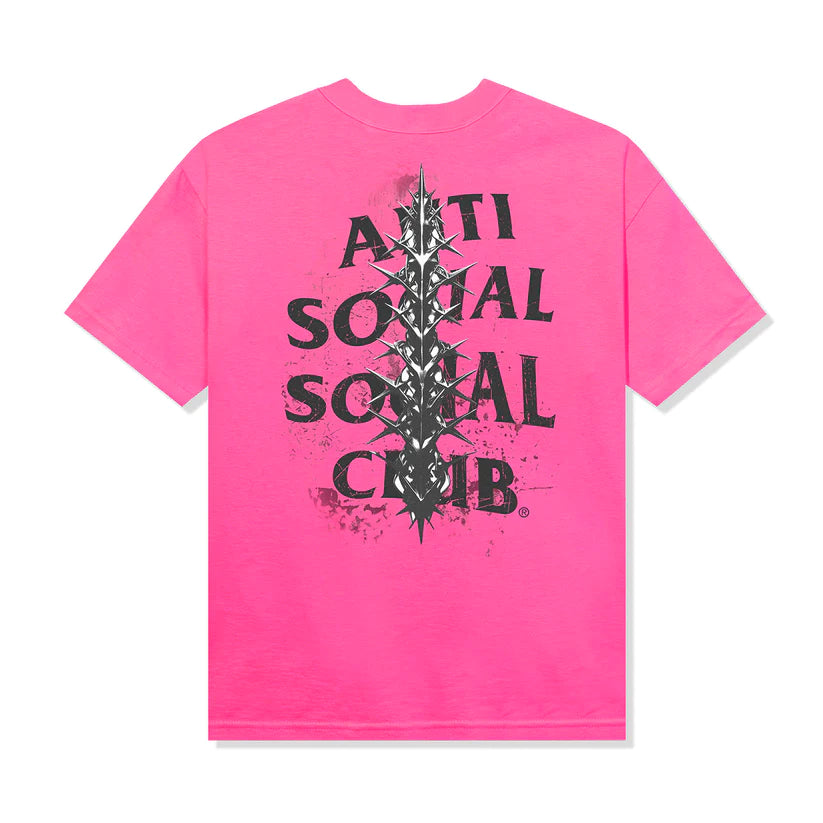 Anti Social Anguish Tee - Candy Pink