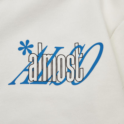 ALMOST SOMEDAY RESERVED ZIPUP HOODIE C9-57-CREAM