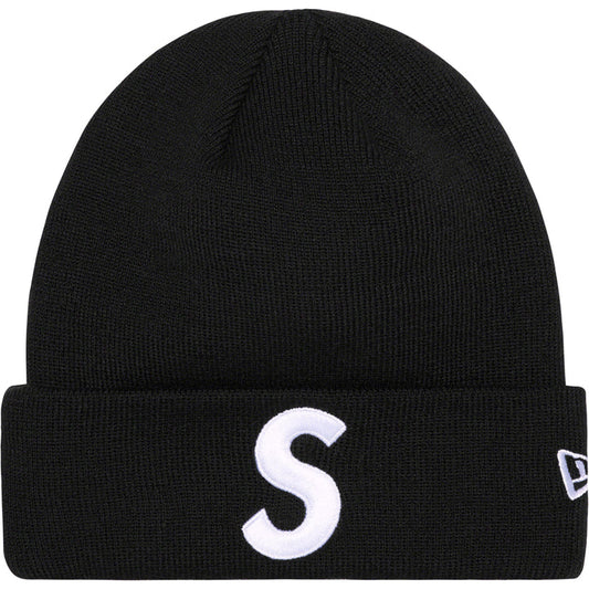 SUPREME x NEW ERA  S LOGO BEANIE 'BLACK'