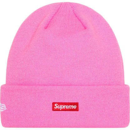 SUPREME x NEW ERA  S LOGO BEANIE 'PINK'