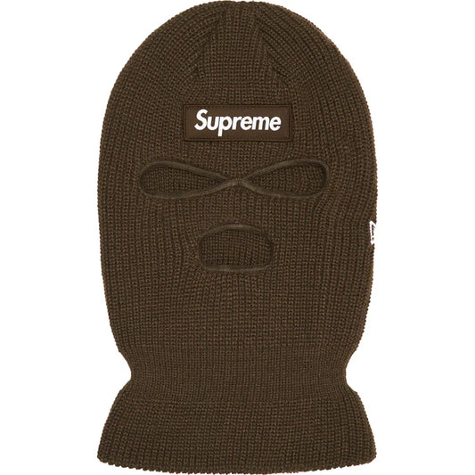 Supreme New Era Box Logo Balaclava 'BROWN'