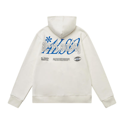 ALMOST SOMEDAY RESERVED ZIPUP HOODIE C9-57-CREAM