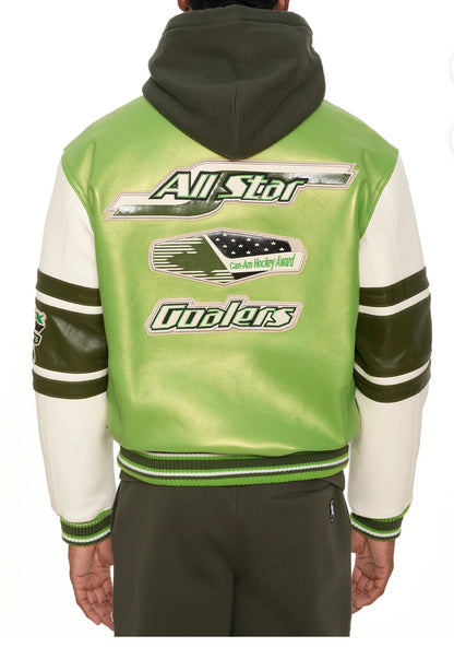 AVIREX STARS AND STRIPE JACKET 'SCREAMIN GREEN'