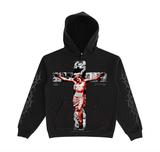 EVIL VICE  'FORGIVEN  HOODIE VICE ' VICE24-BLACK