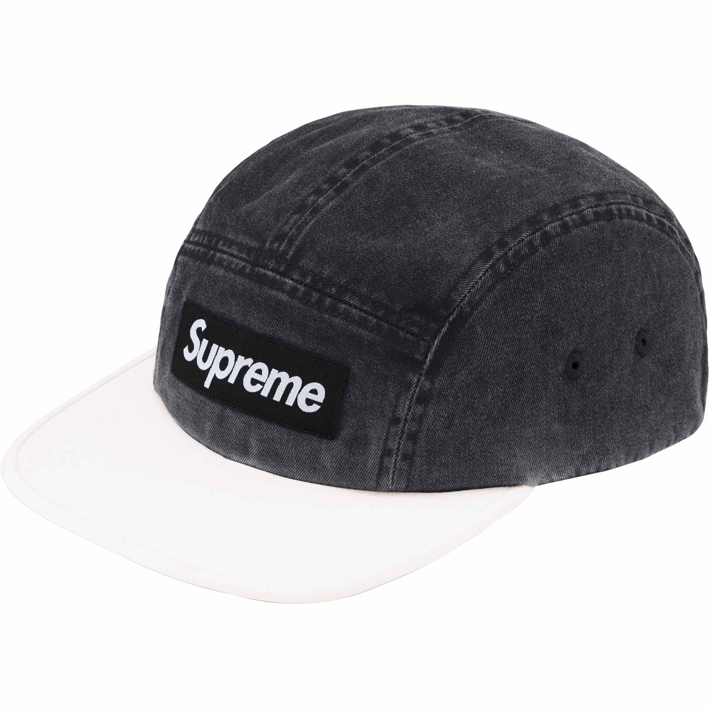 Supreme Pigment 2-Tone Camp Cap 'Black'