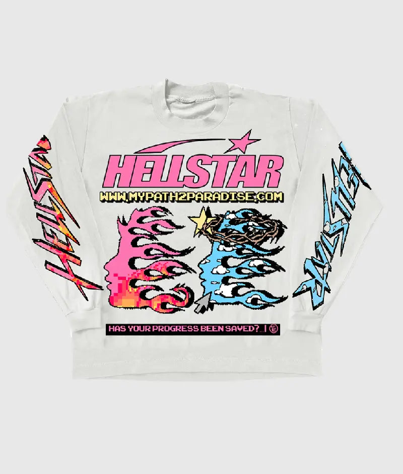 Hellstar Pixel  Long Sleeve T-shirt