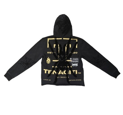 TENACITI  SPIDER HOODIE (TN1034H-G)-BLACK