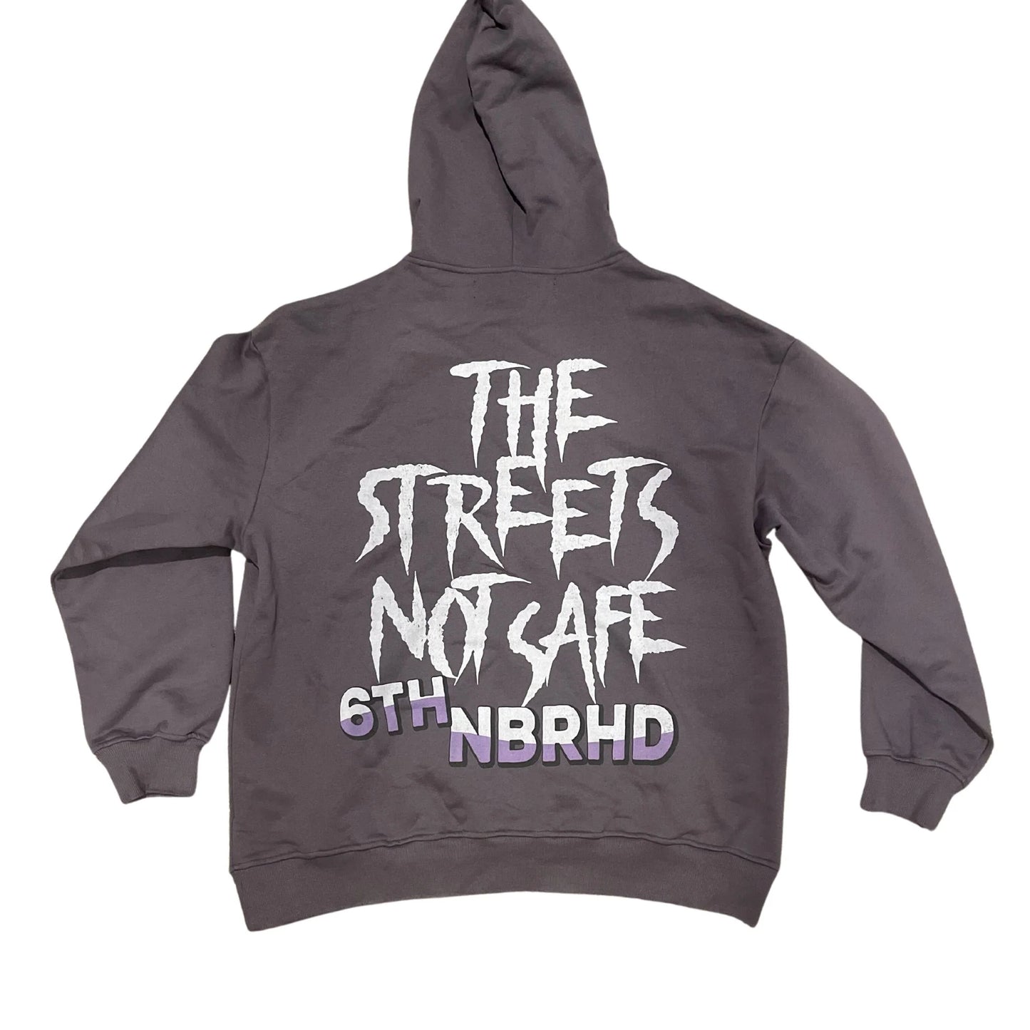 6TH NBRHD NIGHTMARE PULLOVER GREY 6TH-F1201-GREY