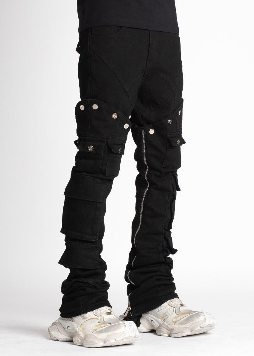 Obsidian Black Convertable Denim