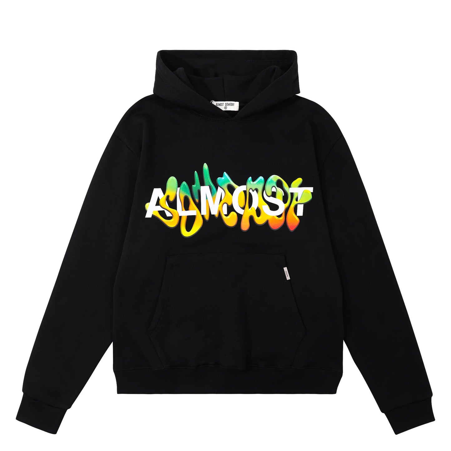 ALMOST SOMEDAY LIQUIFY HOODIE 'BLACK'