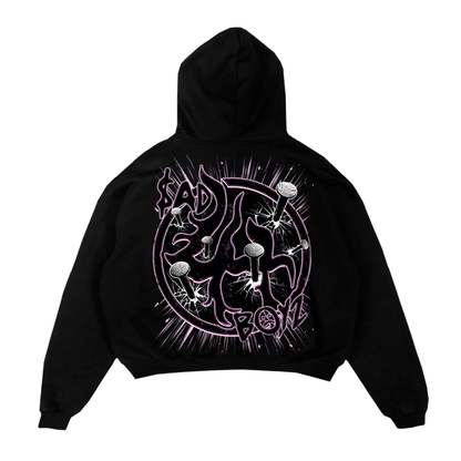 LOST HILLS  LHSBHOODY006-BLACK