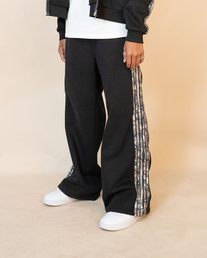 EPTM REAL CAMO STRIPED BAGGY PANTS (EP11662)-BLK