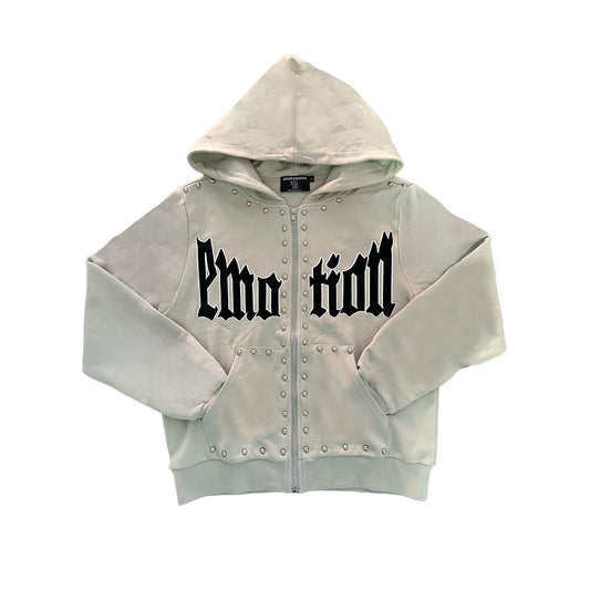 MIXED EMOTION GREY 'Crown' Hoodie (Crown-GREY-Hoodie)