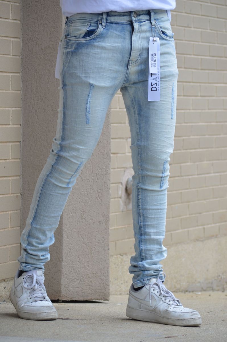 Premium Disaster SUPER STRETCH DENIM - SLIM FIT - ICE CRUSH (DZTR-295)