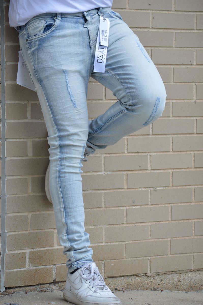 Premium Disaster SUPER STRETCH DENIM - SLIM FIT - ICE CRUSH (DZTR-295)