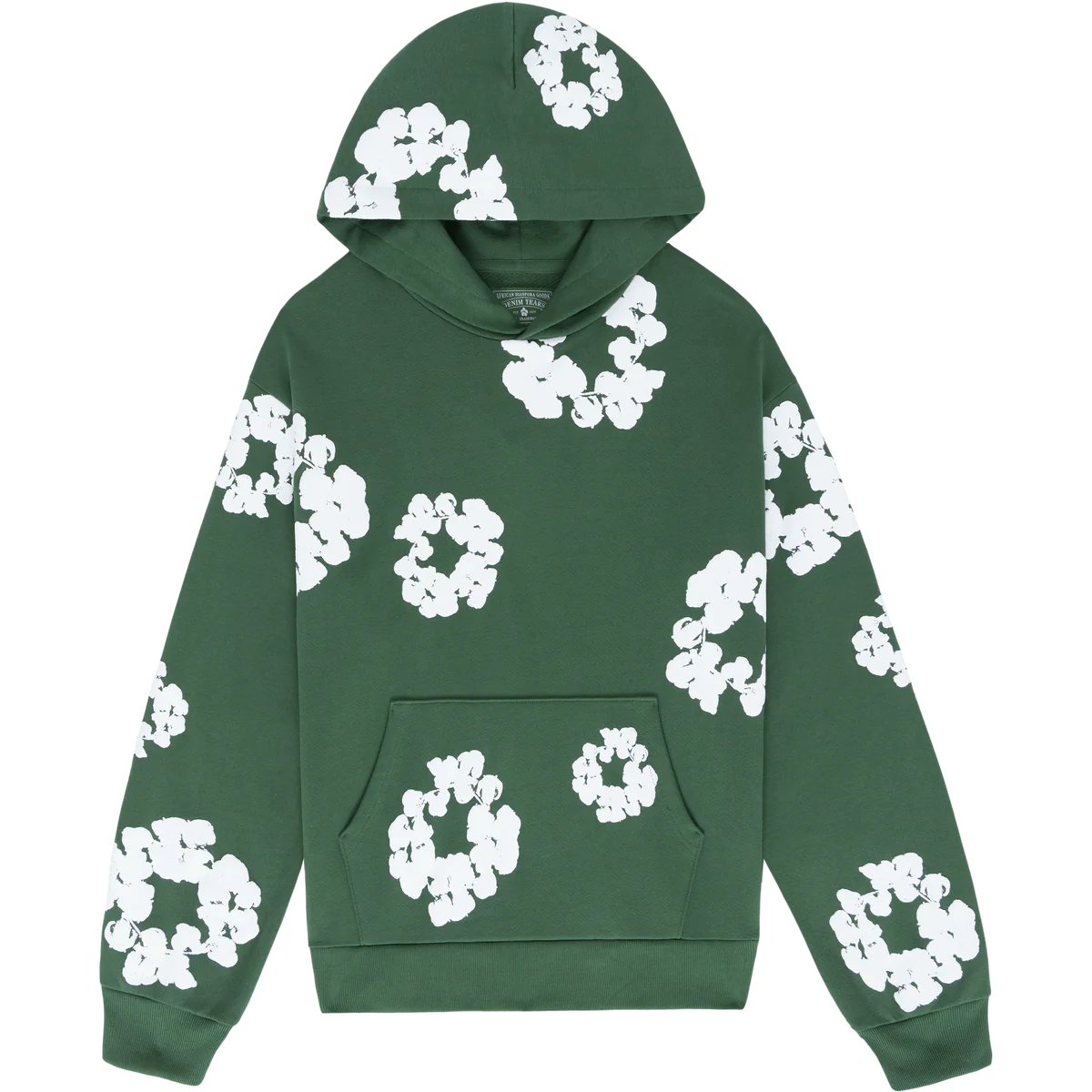 DENIM TEARS The Cotton Wreath Sweatshirt GREEN