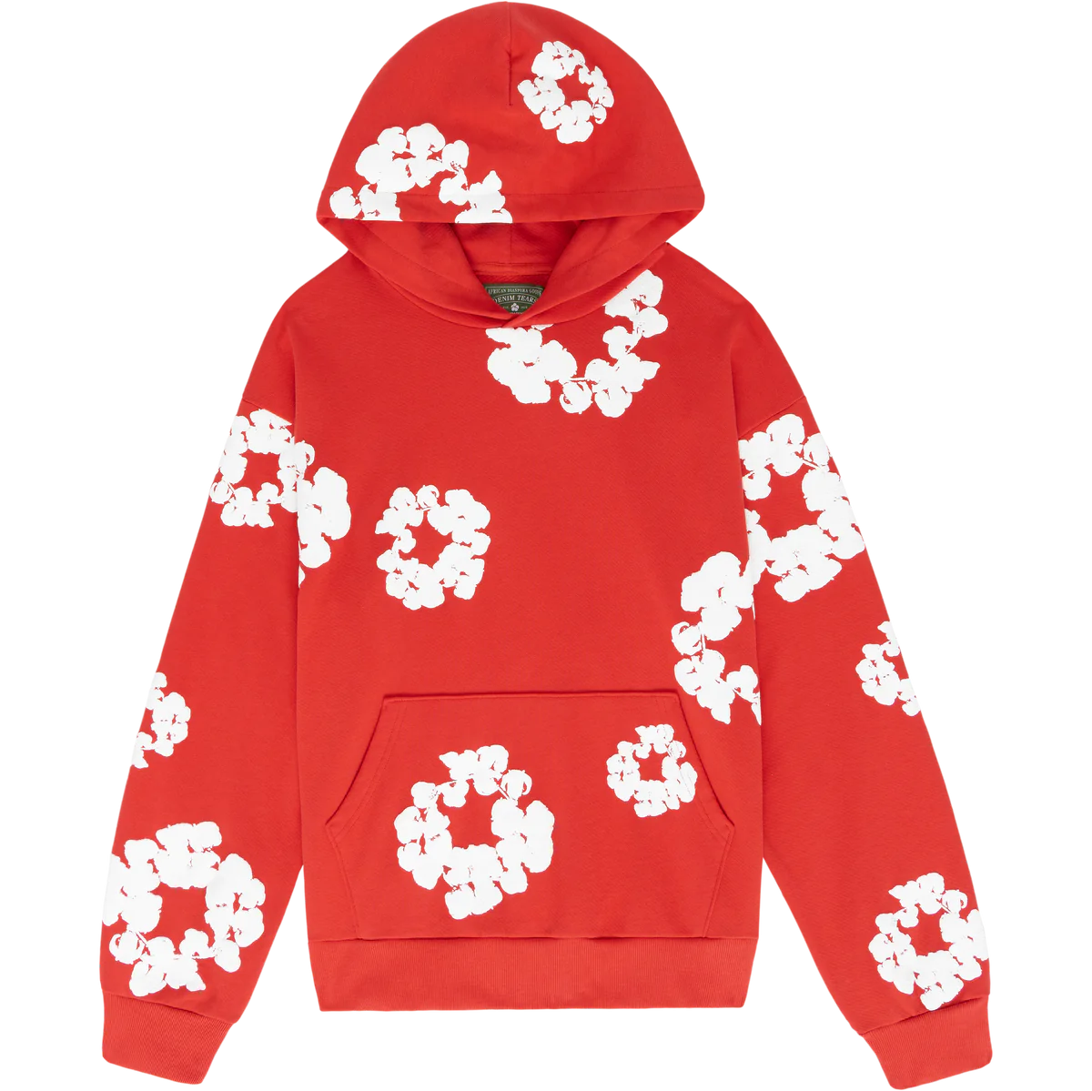 DENIM TEARS The Cotton Wreath Sweatshirt Red 301-300-30