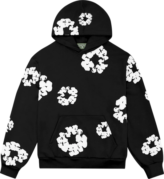 DENIM TEARS The Cotton Wreath Sweatshirt BLACK 301-010-30