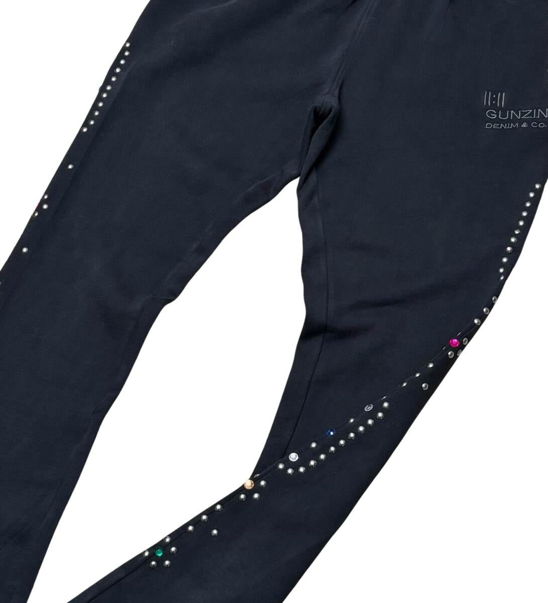 GUNZINII GZ447-BLACK SWEAT PANTS