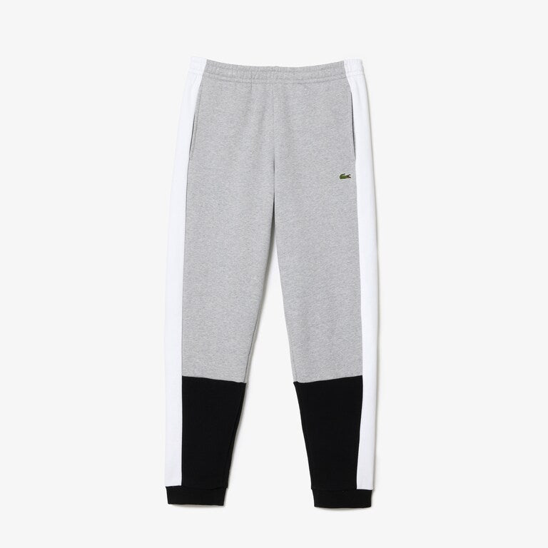 Lacoste Men's Regular Fit Colorblock Joggers 'GREY' XH1300 51 SJ1