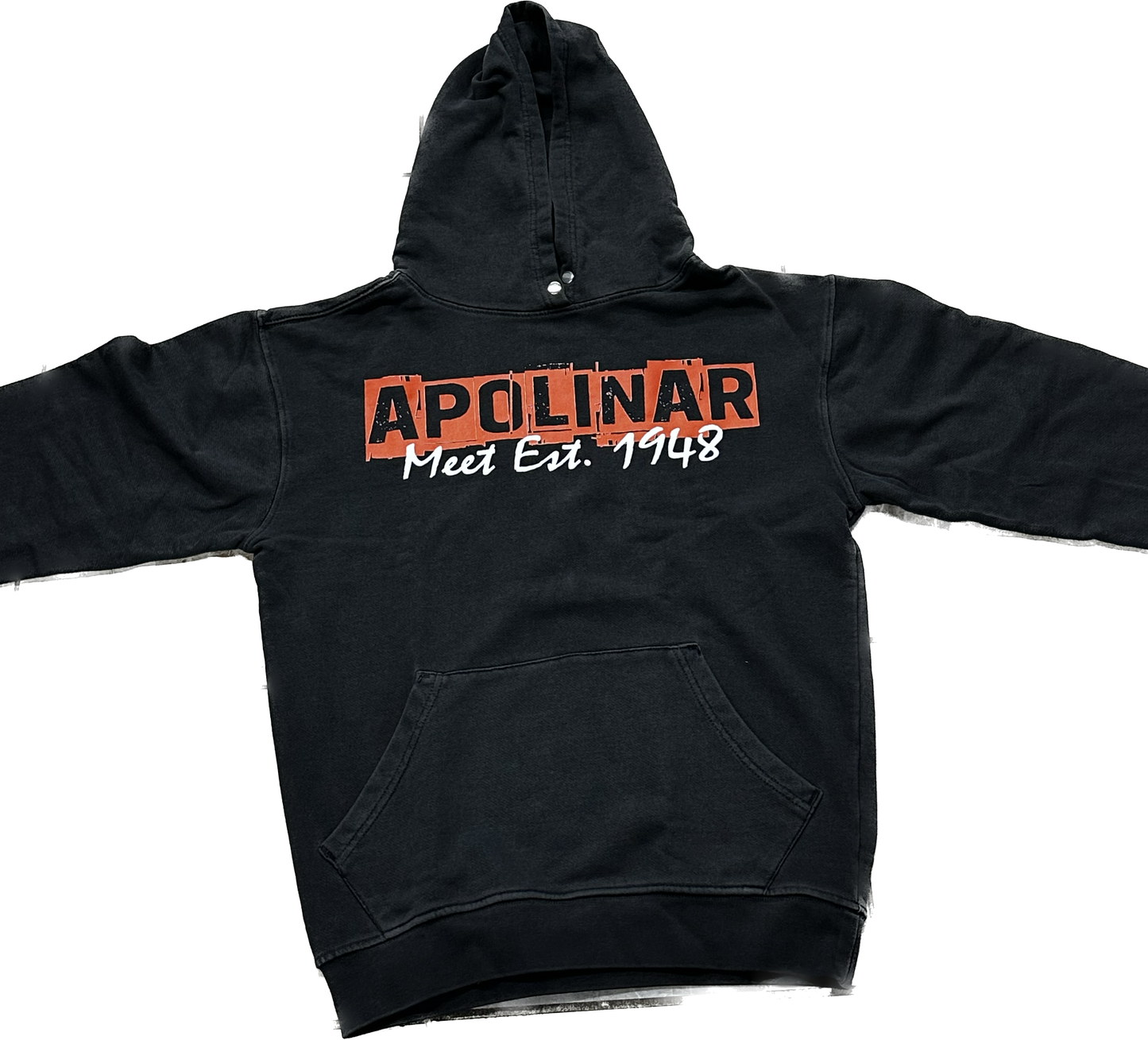 APOLINAR CITY TALK HOODIE  PLR-001 GREY