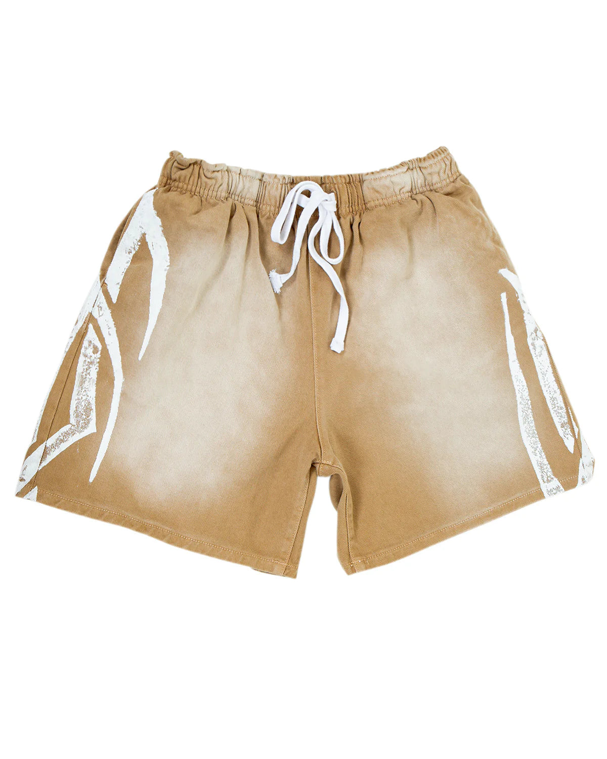 GOLDEN DENIM The Summer Shorts - Wild Horse ( Vintage Khaki / White ) (GDSMQS124-08)