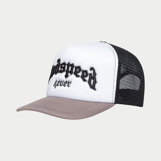 GOD SPEED GS Forever Foam Trucker Hat (Blk/Grey)