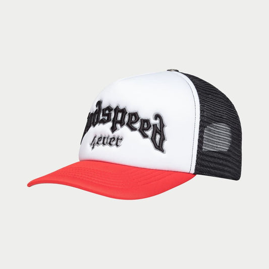 GOD SPEED GS Forever Foam Trucker Hat (Blk/Red)