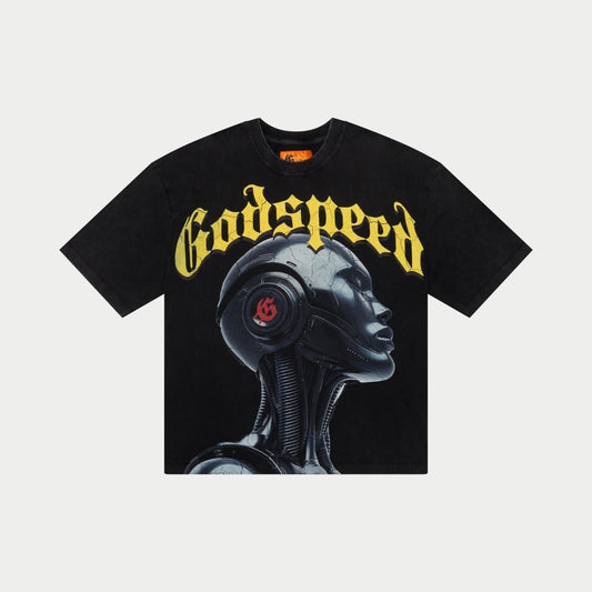 GOD SPEED Alexa T-Shirt (BLACK)